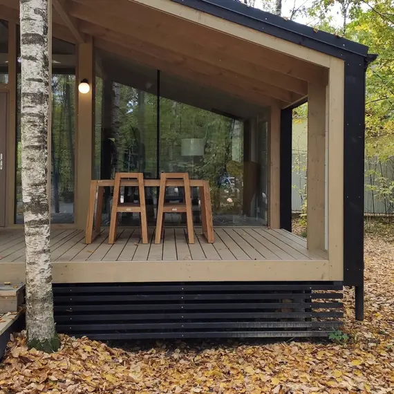 Панель. Цоколь декоративный на фундамент. (L-3000мм.Цвет: ЧЁРНЫЙ. В сборе), Высота цоколя, мм: 1 530, Кол-во ламелей: 17